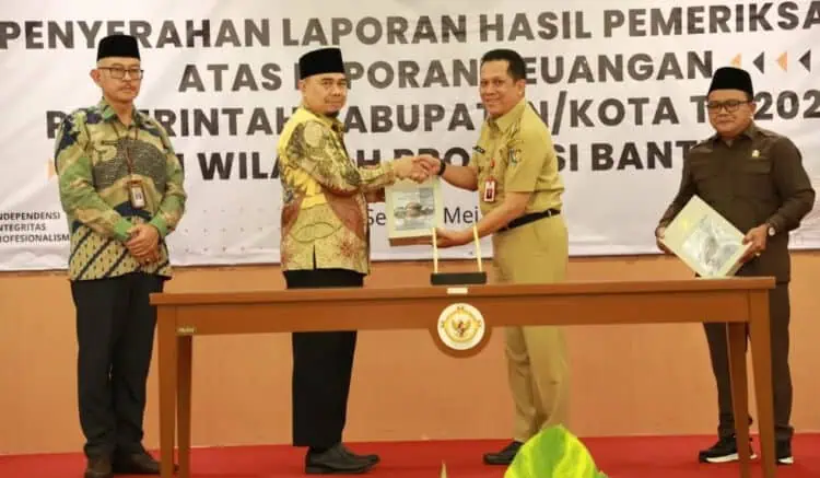 Efektif Kelola Anggaran, Pemkab Tangerang Raih Opini WTP Ke-16