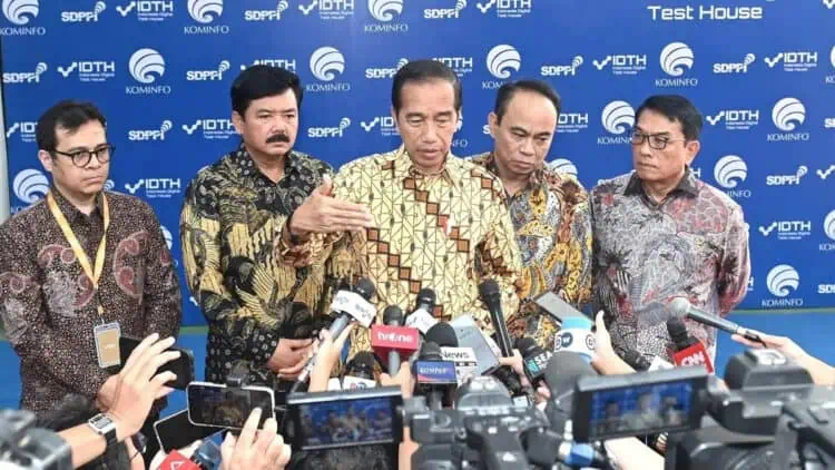 Resmikan Indonesia Digital Test House, Jokowi Sorot Impor Alat Komunikasi