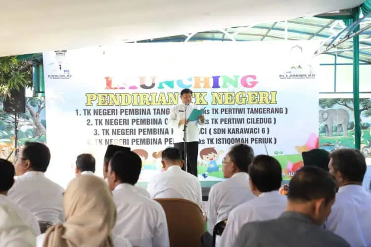 Pemkot Tangerang Resmikan Empat TK Negeri