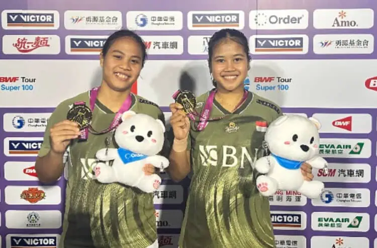 Berbekal Percaya Diri, Jesita/Febi Juara Kaohsiung Masters 2024