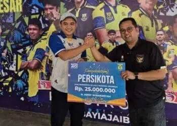 Promosi Liga 2 Nasional, Persikota Dapat Bonus dari Arief Wismansyah