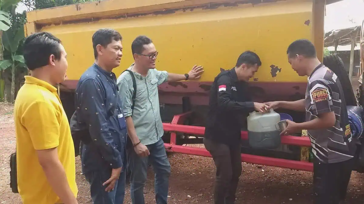 Solar dari Sampah Plastik Diujicoba ke Truk Sampah DLHK Kabupaten Tangerang