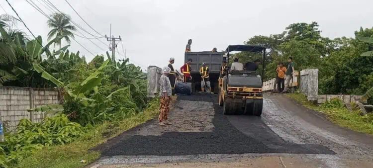 Ruas Jalan Menuju Lokasi Wisata dan Pusat Keramaian di Pandeglang Diperbaiki