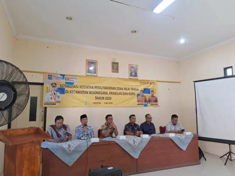 Libatkan Tenaga Ahli, Bapenda Kabupaten Serang Lakukan Pemutakhiran Nilai Tanah
