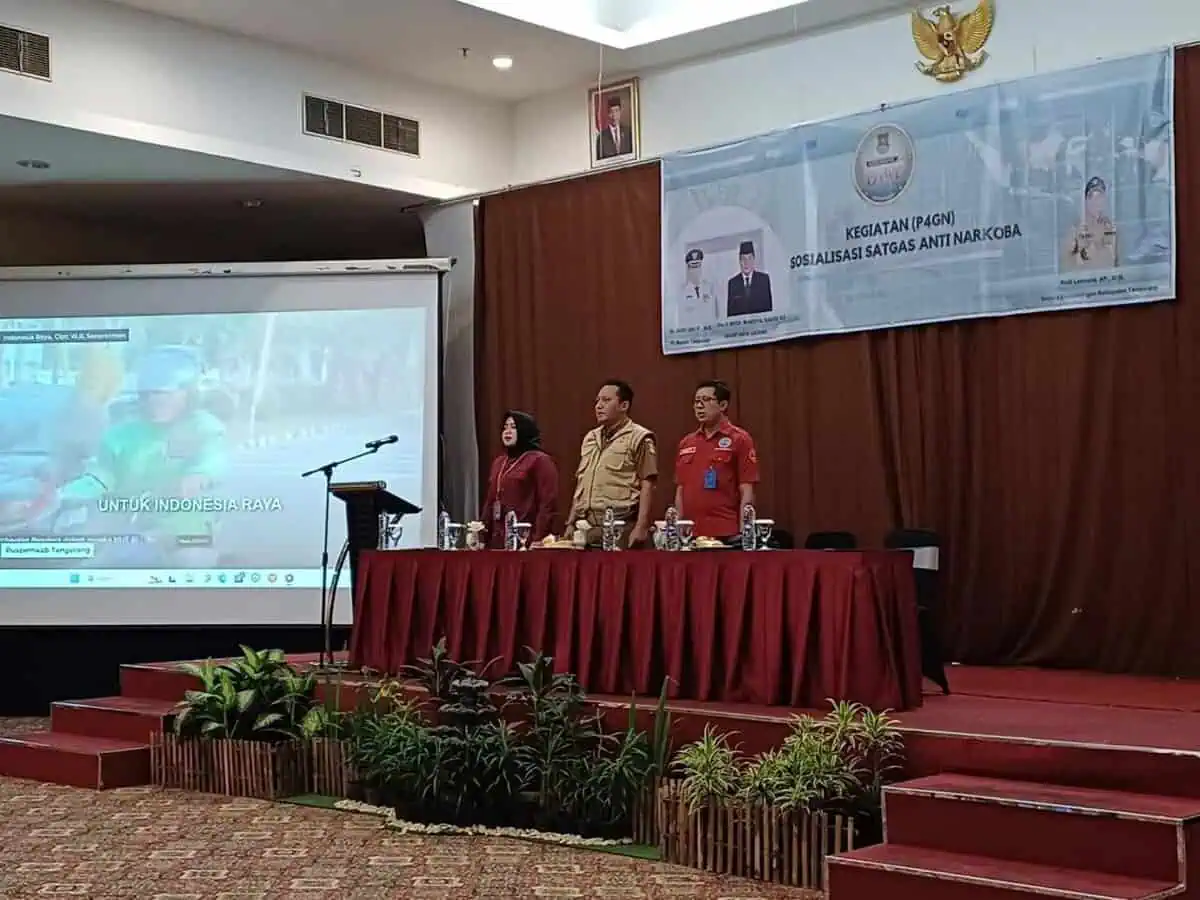 Pembentukan Satgas Narkoba Kabupaten Tangerang Dibahas Pembentukan Satgas Narkoba Kabupaten Tangerang Dibahas