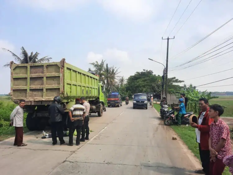 Tabrak Truk Tanah, 1 Pemuda Asal Kemiri Meninggal