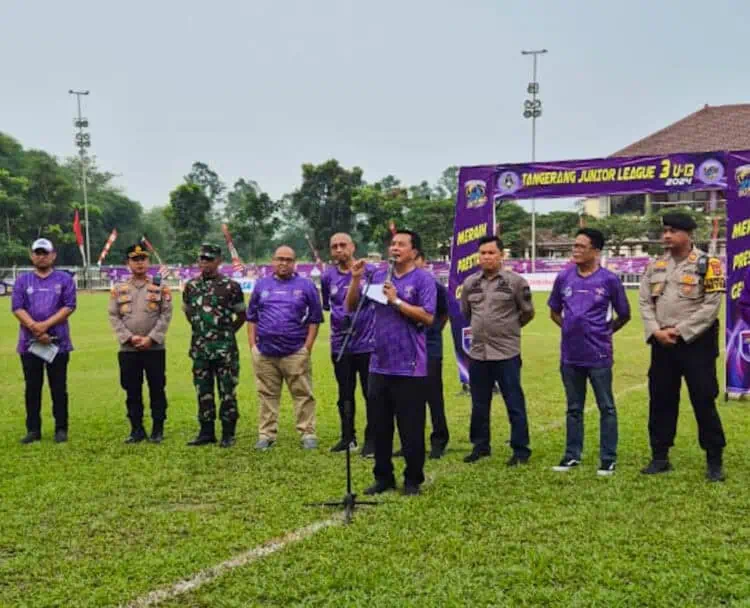 Sekda Maesal Rasyid Buka Tangerang Junior League 3