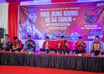DPC PDIP Kota Tangsel, gelar Haul Bung Karno ke 54. (ISTIMEWA)