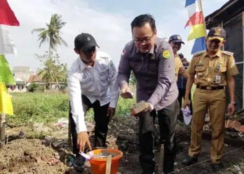 Bangun 25 Sanitasi Sehat di Tegalangus, Kejari Kabupaten Tangerang Peduli Stunting