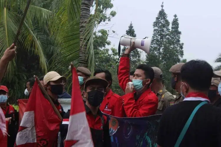 Mahasiswa Kritik KPU Kabupaten Tangerang Soal Proses Coklit