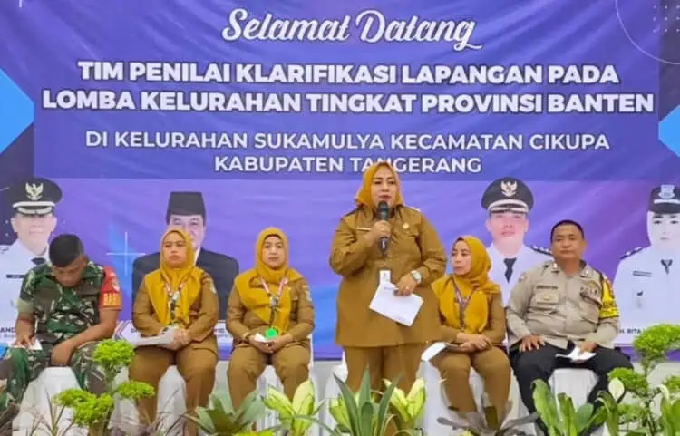 Ikut Lomba Kelurahan Tingkat Provinsi Banten 2024, Lurah Sukamulya Kecamatan Cikupa Optimis Raih Hasil Terbaik