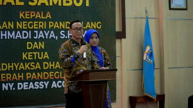 Kajari Pandeglang Berganti, Bupati Irna Ingatkan Pegawai Taat Hukum