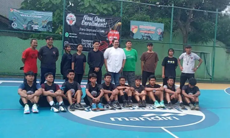 Kunjungi Komunitas Basket, Ketua Perbasi Kota Tangerang Cari Bibit Handal