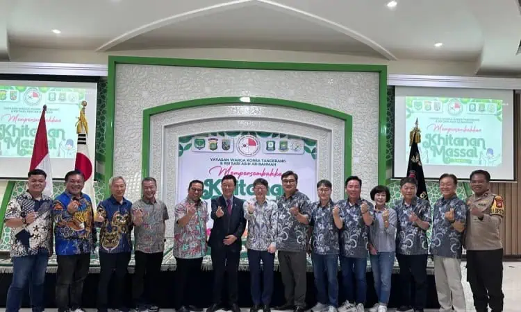 Hadiri Khitanan Massal Bersama Warga Korea, Arief Wismansyah: Kita Belajar dari Kemajuan Peradaban Korea