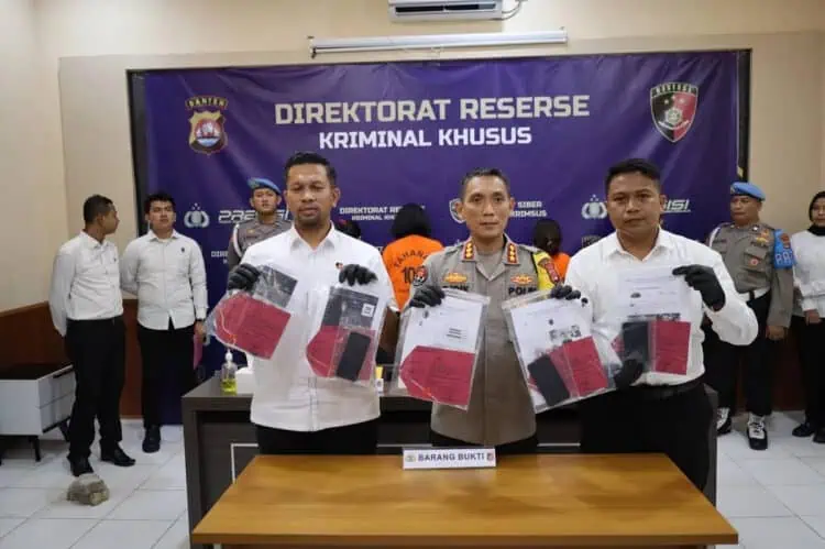 Promosikan Judi Online, Polda Banten Tangkap Lima Selebgram