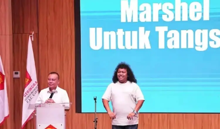 Didukung Gerindra, Komika Marshel Widianto Jadi Bakal Calon Wakil Wali Kota Tangsel