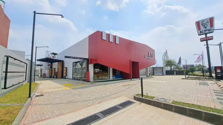 Gerai KFC Hadir di Kawasan Kota Mandiri Paramount Petals Kecamatan Curug
