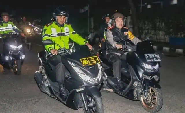 Antisipasi Tawuran, Polres Metro Tangerang Kota Gelar Patroli Skala Besar