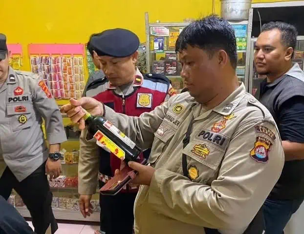 Operasi Pekat Jelang Iduladha, Polres Lebak Amankan Ratusan Miras