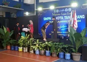 Gelar Pelepasan, Siswa SMP Negeri 28 Kota Tangerang Lulus 100 Persen
