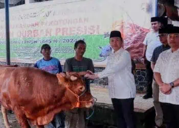 Iduladha 1445 H, Polresta Bandara Soetta Salurkan 24 Hewan Kurban