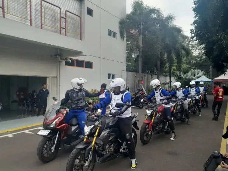 Ajak Awak Media, PT Wahana Makmur Sejati Edukasi Keselamatan Berkendara