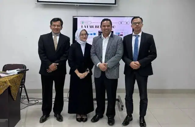 Arief Wismansyah Jadi Penguji Skripsi di Unis Tangerang