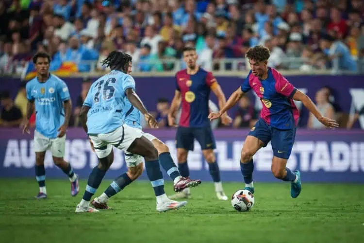 Barcelona 2 vs Manchester City 2, Kaderisasi La Masia Dipuji