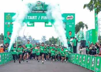 Ribuan Warga Kota Tangsel Ikuti Road to MILO ACTIV Indonesia Race 2024
