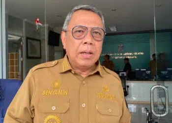 TAK BUANG SAMPAH: Wali Kota Tangerang Selatan Benyamin Davnie menyatakan pihaknya tak membuang sampah ke Rumpin. (EKO SETIAWAN/SATELIT NEWS)