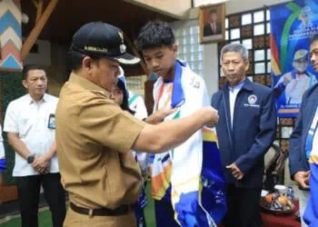 Bidik 25 Medali Emas, Pemkot Tangerang Lepas Puluhan Atlet Pepaperda VIII Banten