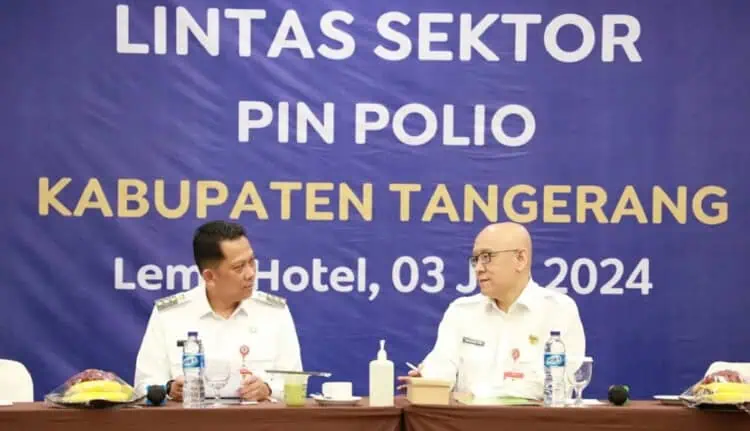 Imunisasi Polio Disiapkan Untuk 438.000 Anak di Kabupaten Tangerang