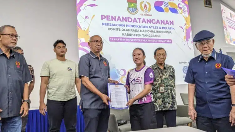 KONI Kabupaten Tangerang Ikat 185 Atlet
