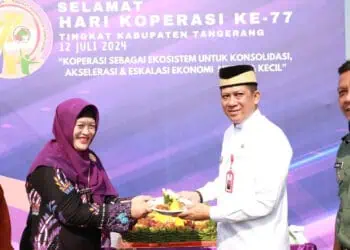 Hadiri Perayaan HUT Koperasi ke-77, Pj Bupati Tangerang: Koperasi Harus Mampu Meningkatkan Perekonomian Masyarakat