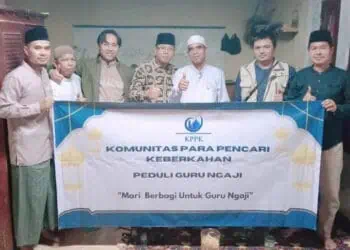 Jemaah Pengajian dan Karyawan PT CBA Bentuk Komunitas Peduli Guru Ngaji