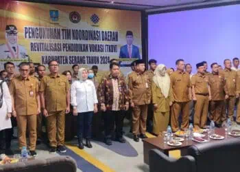 Atasi Pengangguran, Disnakertrans Kabupaten Serang Kukuhkan TKDV