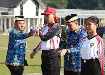 Pj Bupati Tangerang Secara Resmi Buka TC Anggota Paskibra Kabupaten Tangerang