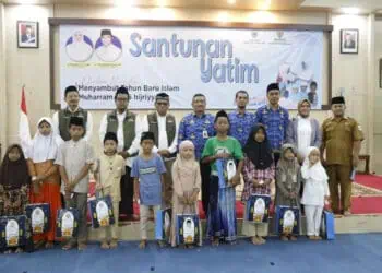 Bulan Muharram, Baznas Pandeglang Santuni Ratusan Anak Yatim