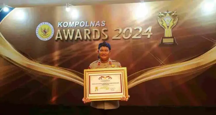 Polsek Pandeglang Dianugerahi Kompolnas Award 2024