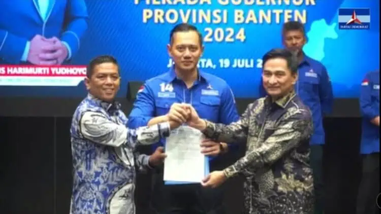 Beri Rekomendasi Ke Andra - Dimyati, AHY: Pasangan Ini Bukan Cuma Berlayar Tapi Harus Menang