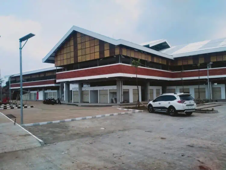 Hampir Rampung, Pasar Baros Kabupaten Serang Akan Diresmikan Jokowi
