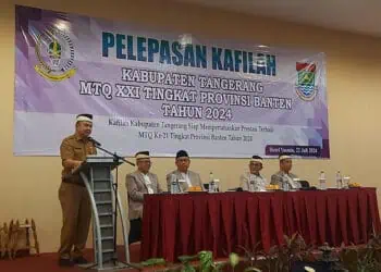 64 Personel Kafilah MTQ Kabupaten Tangerang Optimis Raih Juara Utama di MTQ Banten 2024