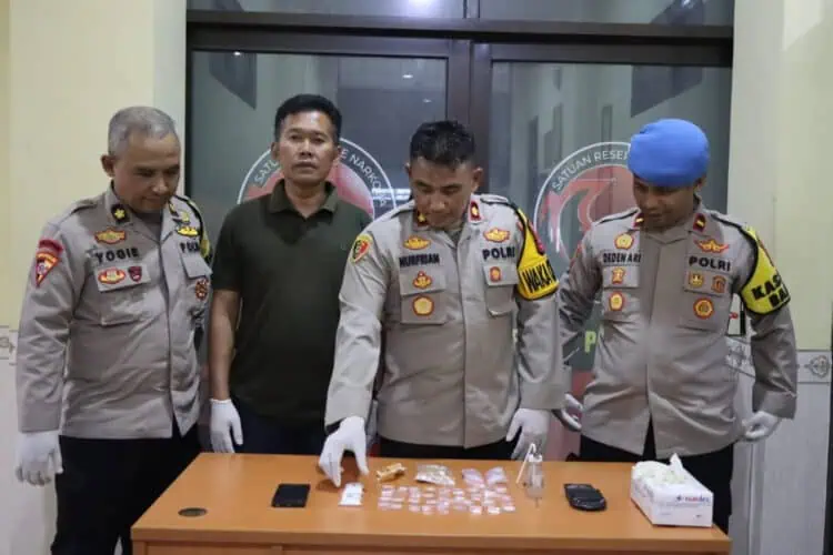 Puluhan Gram Sabu Disita Personel Satresnarkoba Polres Pandeglang