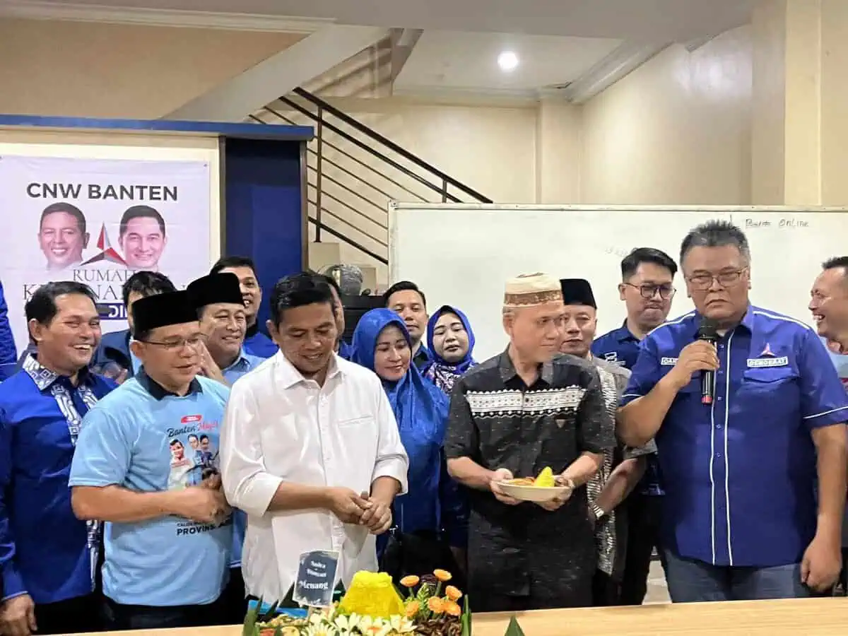 Amankan Kebijakan Ketum AHY di Pilgub Banten 2024, Cak Nawa Launching Rumah Kemenangan Andra - Dimyati Amankan Kebijakan Ketum AHY di Pilgub Banten 2024, Cak Nawa Launching Rumah Kemenangan Andra - Dimyati
