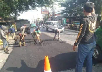 Raspon Aspirasi Warga, UPTD Jalan dan Jembatan Wilayah IV Lakukan Perbaikan Jalan Irigasi Tobat-Balaraja