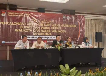 KPU Kabupaten Tangerang Sosialisasikan Aturan Pendaftaran Calon Bupati dan Wakil Bupati Tangerang Tahun 2024