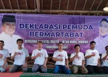 Pemuda Bermartabat Deklarasikan Dukung Maesyal-Intan
