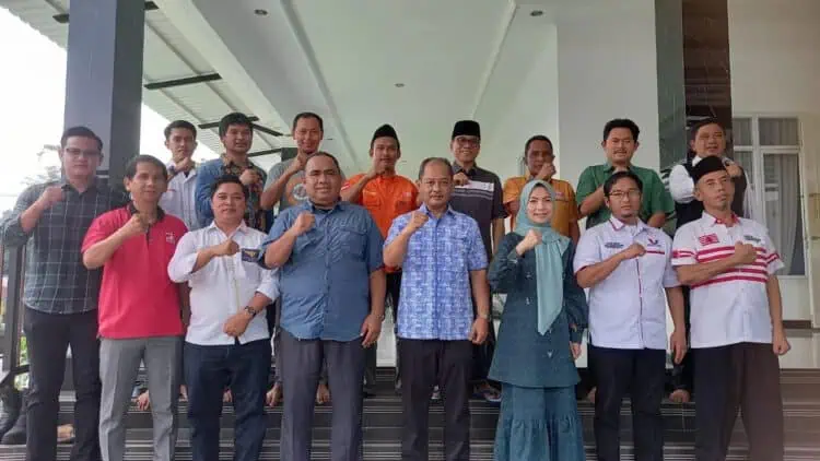 7 Parpol Non Parlemen Dukung Zakiyah - Najib di Pilbup Serang