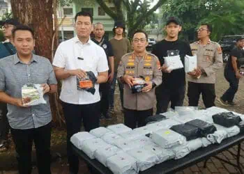Dipesan Dari Tangsel, 45 Kg Sabu Disita