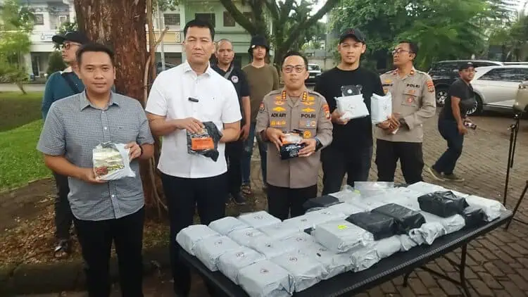 Dipesan Dari Tangsel, 45 Kg Sabu Disita